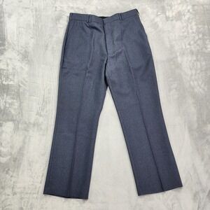 Vintage Botany 500 Pants Mens 36x30 Gray Classic Microfiber Straight Leg Office‎